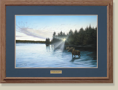Northern Light-Moose by Anthony Padgett (image for) Northern Light-Moose by Anthony Padgett
